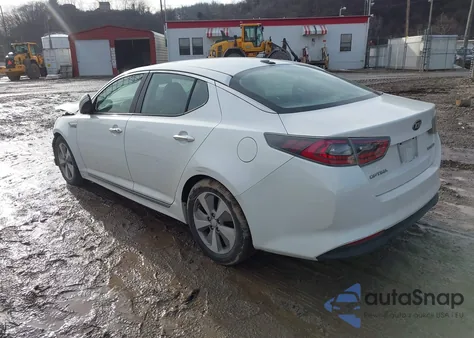 2015 Kia Optima Hybrid Ex z USA, uszkodzony, nr VIN KNAGN4AD9F5091142